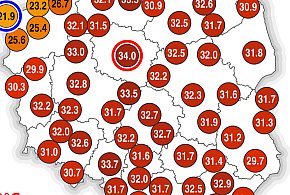 Toruń najbardziej upalny-1300