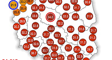 Toruń najbardziej upalny-1300