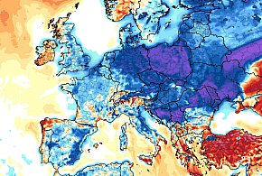 Bardzo ciepło, ale zbliża się znaczne ochłodzenie...-3088
