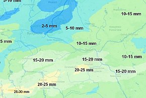 Czwartkowo-piątkowe opady i burze (mapy)-3457