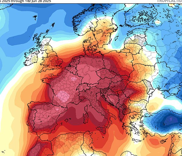 Prognoza tygodniowa - silny upał, który nie potrwa długo…-3461