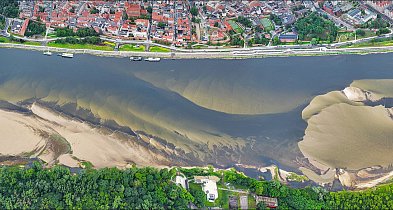 Nowe absolutne minimum stanu wody na Wiśle w Toruniu!-3552
