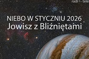 Niebo w styczniu 2026 - Jowisz z Bliźniętami