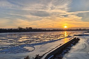 Wysokie prawdopodobieństwo zamarznięcia Wisły w Toruniu!