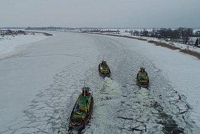 Rozpoczyna się znaczne ocieplenie i lodołamanie na Wiśle - w sobotę ślisko!
