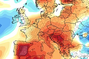 Prognoza na tydzień - ciepło / bardzo ciepło i czasami „przekropnie”