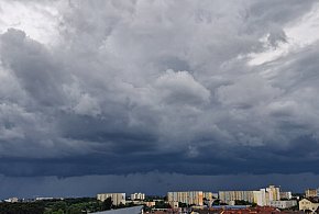 Sobotnia burza w Toruniu (radar + nagranie)