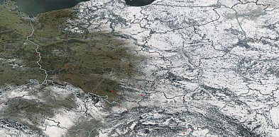 Pokrywa śnieżna na zdjęciach satelitarnych - stan na 19/20 stycznia 2026 r.