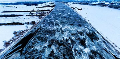 Zamarzająca Wisła...