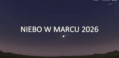 Niebo w marcu 2026 - zakrycie Regulusa przez Księżyc