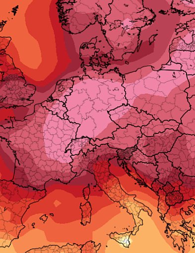 Wysoka temperatura, z czasami pojawiającym się Słońcem i opadami...-4440