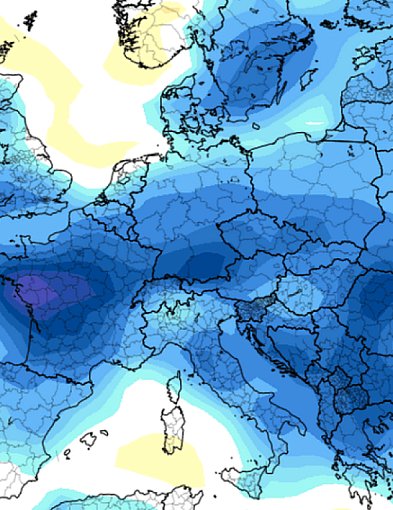Łagodna wersja zimy z pojawiającymi się odwilżami i opadami głównie śniegu-4558