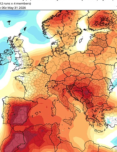 Prognoza na tydzień - ciepło / bardzo ciepło i czasami „przekropnie”
