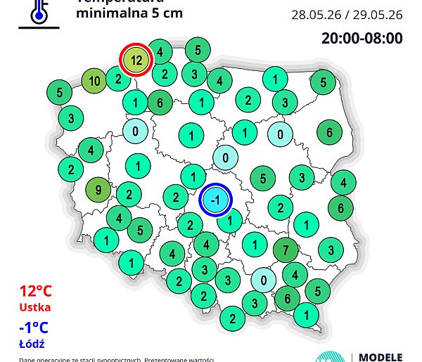 Zimna noc z czwartku na piątek (28/29.05.)...