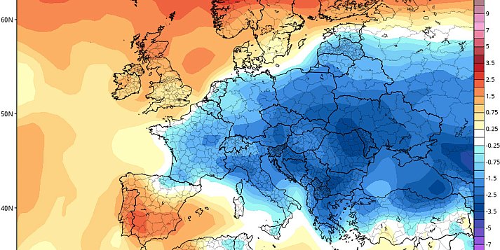Niska temperatura i niewiele opadów
