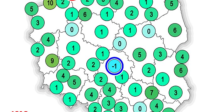 Za nami zimna noc z czwartku na piątek (28/29.05.)...
