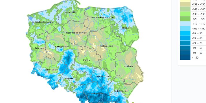 Dalsze pogorszenie Klimatycznego Bilansu Wodnego - nasila się susza