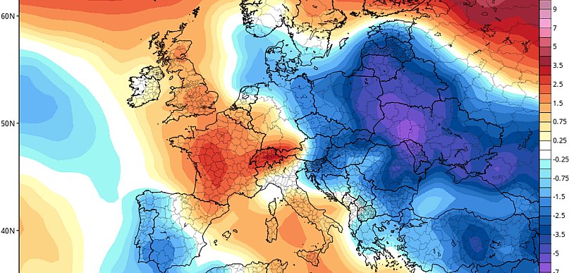 Umacniająca się termiczna zima i przez większość tygodnia bez opadów