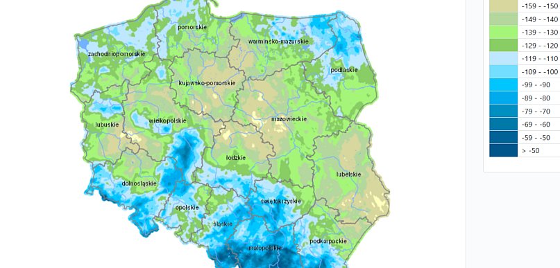 Dalsze pogorszenie Klimatycznego Bilansu Wodnego - nasila się susza
