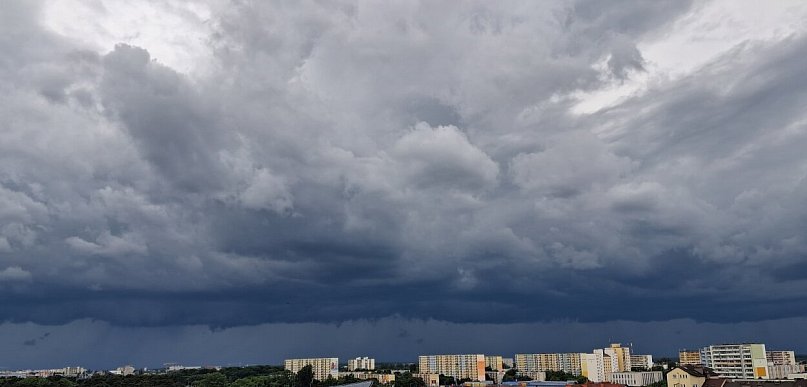 Sobotnia burza w Toruniu (radar + nagranie)