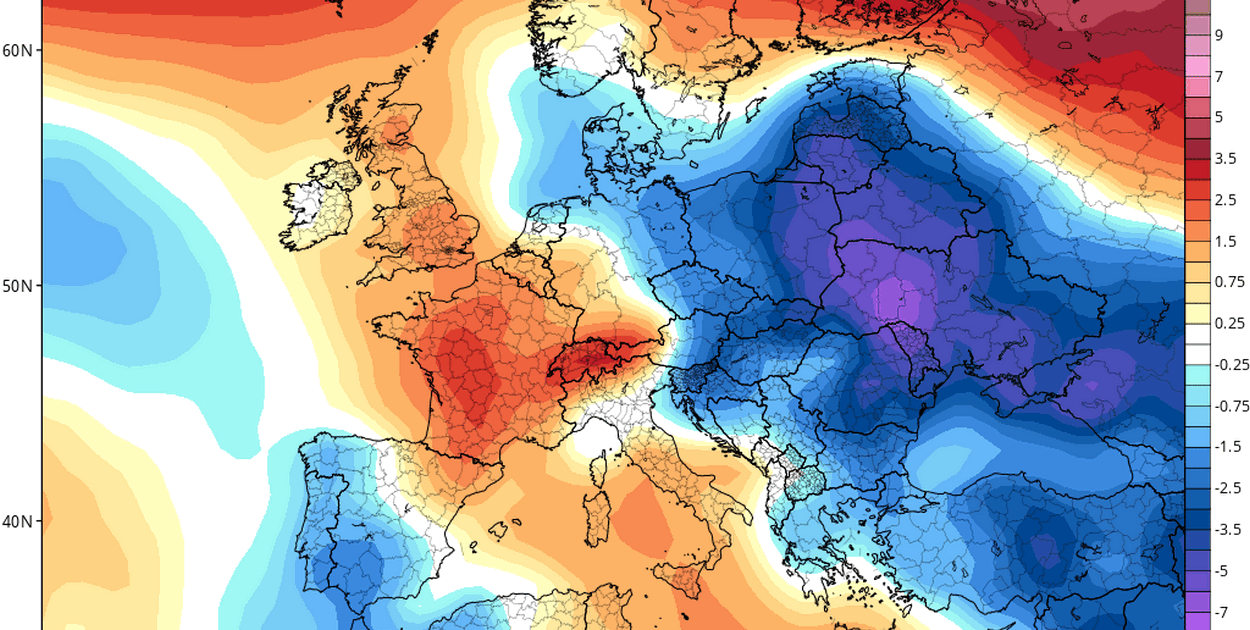 Umacniająca się termiczna zima i przez większość tygodnia bez opadów