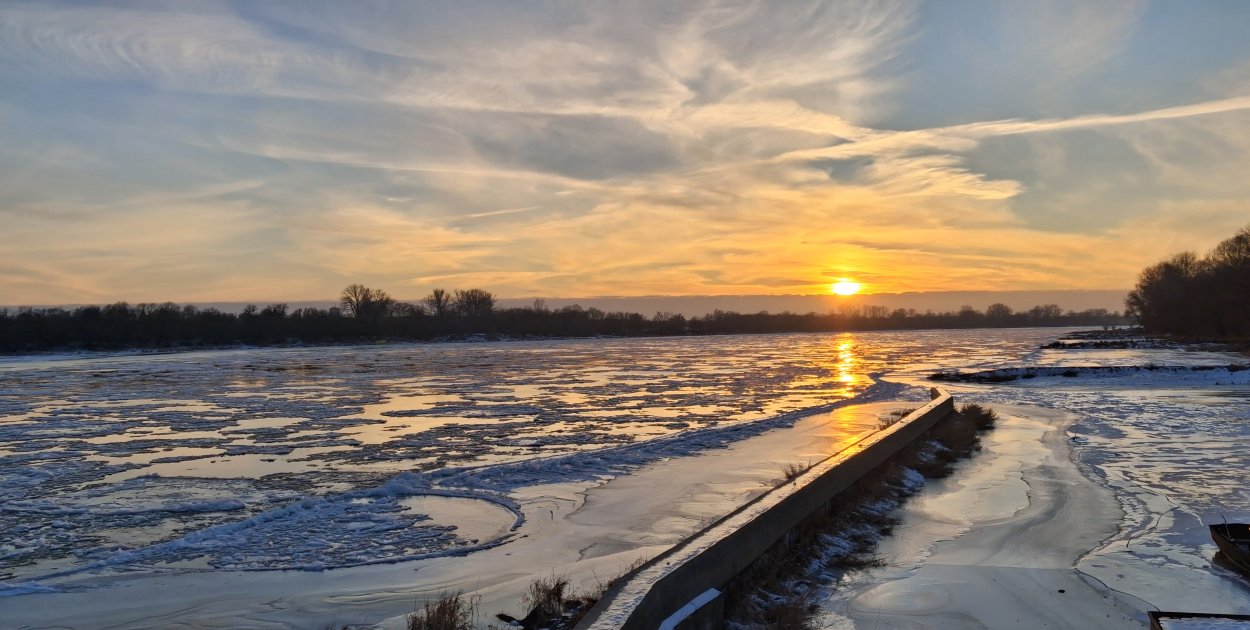 Wysokie prawdopodobieństwo zamarznięcia Wisły w Toruniu!