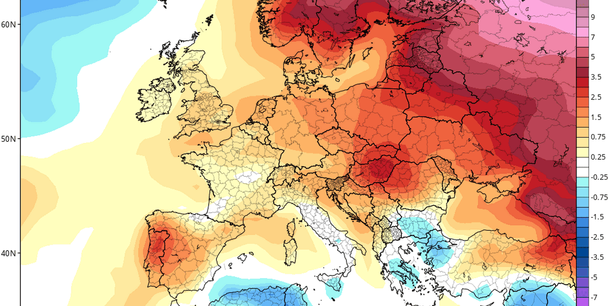 Druga połowa tygodnia już chłodniejsza i sporadycznie może popadać.